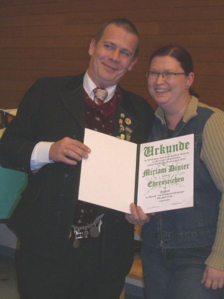 Ehrung_Miriam_Dinier_27.11.2010